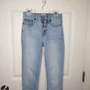 J.Crew High-Waisted 9" Toothpick Jeans